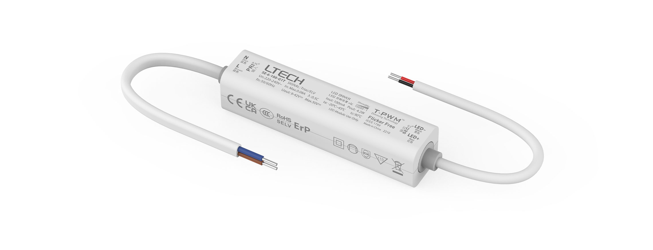 6W 100mA CC Triac Driver SE-6-100-G1T