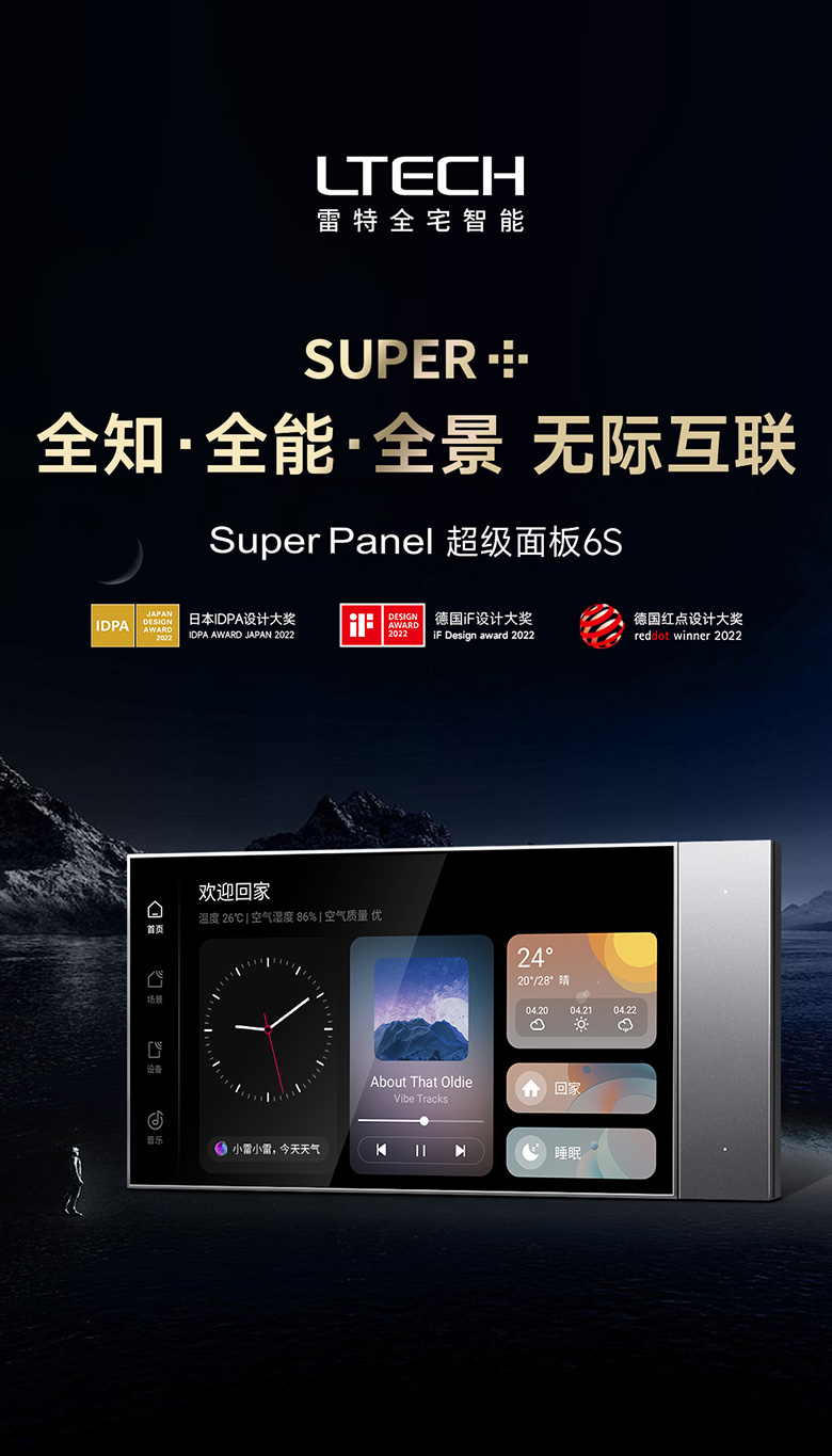 雷特新品超级面板6S主图