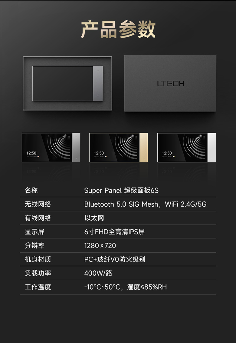雷特新品超级面板6S参数