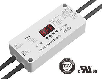 4CH NFC Waterproof DALI High-voltage LED Controller HD4